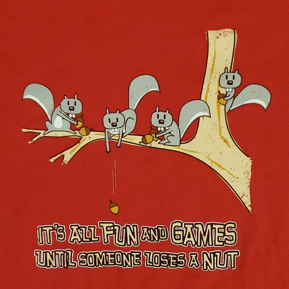 NWOT Men's graphic long sleeve tee, size XL